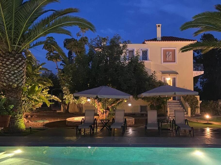Villa Elmar Aegina Luaran gambar